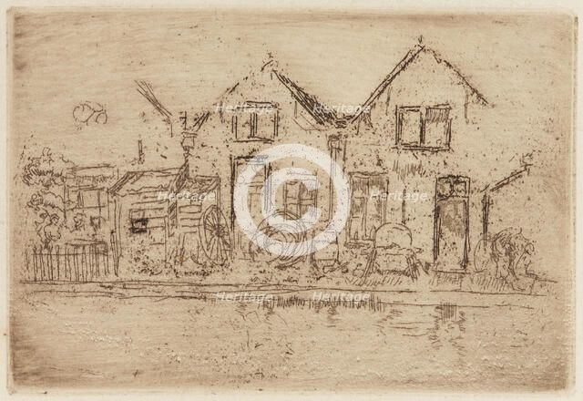 The Little Wheelwright's, 1884. Creator: James Abbott McNeill Whistler.