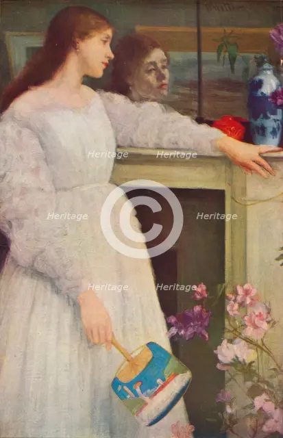 'The Little White Girl', 1864, (1935). Creator: James Abbott McNeill Whistler.