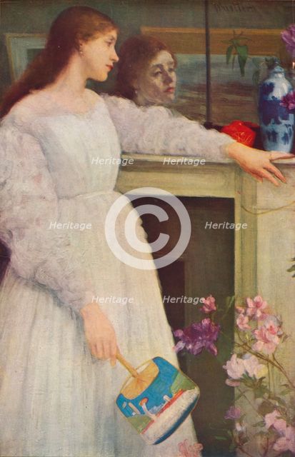 'The Little White Girl', 1864, (1935). Creator: James Abbott McNeill Whistler.
