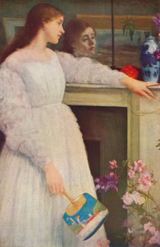 The Little White Girl 1864, (1935). Creator: James Abbott McNeill Whistler