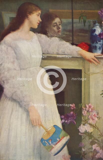 'The Little White Girl', 1864, (1935). Creator: James Abbott McNeill Whistler.