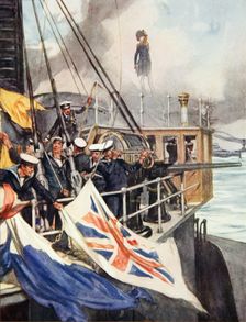 The Little Admiral, illustration from Drake's Drum and Other Songs of the Sea 1905
