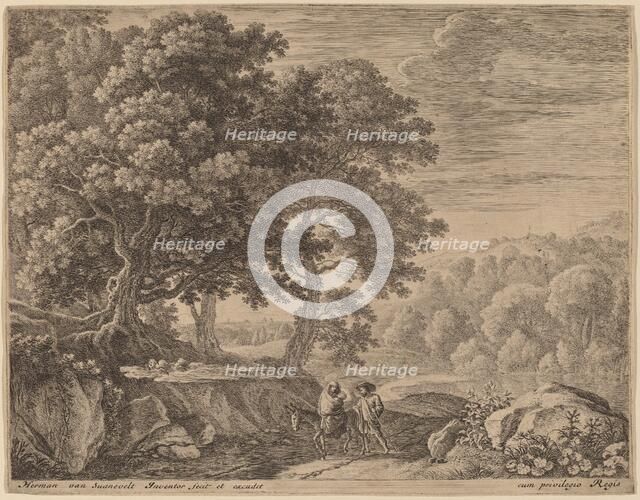 The Little Angels on the Hill. Creator: Herman van Swanevelt.