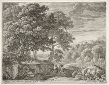 The Little Angels on the Hill, c. 1652-1654. Creator: Herman van Swanevelt (Dutch, c. 1600-1655)