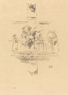 The Little Balcony, 1894. Creator: James Abbott McNeill Whistler