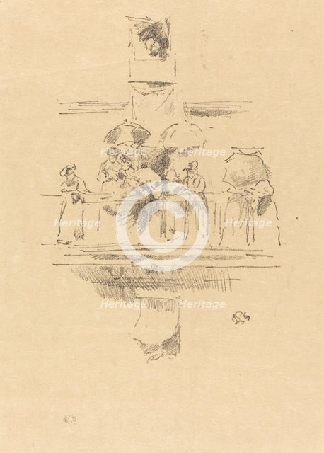 The Little Balcony, 1894. Creator: James Abbott McNeill Whistler.