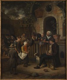 The little beggar, between 1663 and 1665. Creator: Jan Steen