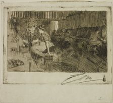 The Little Brewery, 1890. Creator: Anders Leonard Zorn