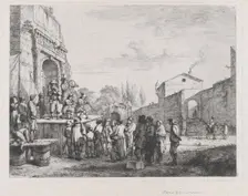 The Little Charlatans, 1773. Creator: Jean-Jacques de Boissieu