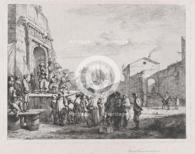 The Little Charlatans, 1773. Creator: Jean-Jacques de Boissieu.