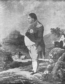 The Little Corporal" in exile: Napoleon at St. Helena, 1909. Creator: Unknown