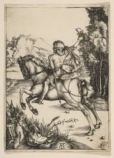 The Little Courier.n.d. Creator: Albrecht Durer