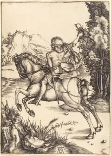 The Little Courier, c. 1496. Creator: Albrecht Durer