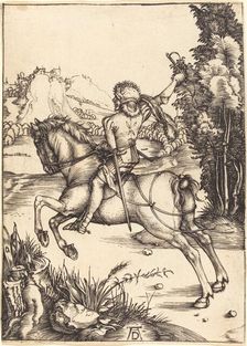 The Little Courier, c. 1496. Creator: Albrecht Durer