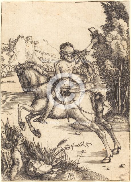 The Little Courier, c. 1496. Creator: Albrecht Durer.