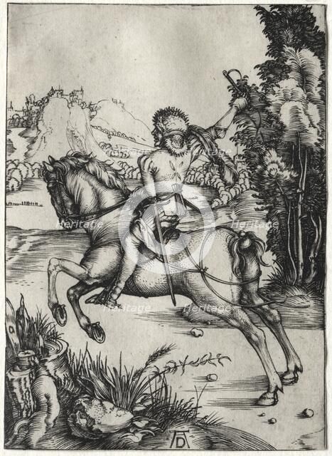 The Little Courier, c. 1496. Creator: Albrecht Dürer (German, 1471-1528).