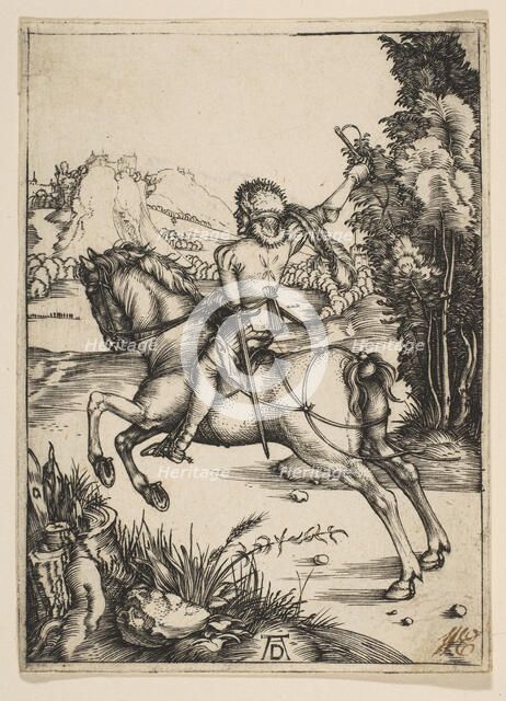 The Little Courier.n.d. Creator: Albrecht Durer.