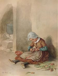 The Little Domestic 1869, (1938). Artist: Pierre Edouard Frere