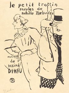 The Little Errand-Girl (Le petit trottin), 1893. Creator: Henri de Toulouse-Lautrec
