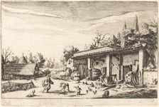 The Little Farm, possibly c. 1617. Creator: Jacques Callot