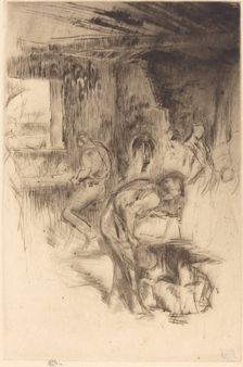 The Little Forge, 1875. Creator: James Abbott McNeill Whistler