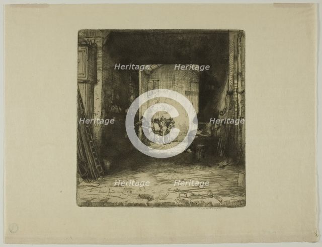The Little Forge, 1902. Creator: Donald Shaw MacLaughlan.