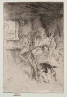 The Little Forge. Creator: James McNeill Whistler (American, 1834-1903)