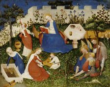 The Little Garden of Paradise, c1410-1420. Creator: Upper Rhenish Master