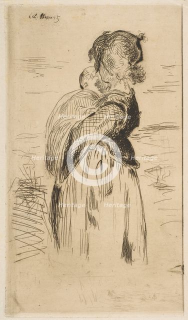 The Little Girl, 1861-62. Creator: Edouard Manet.