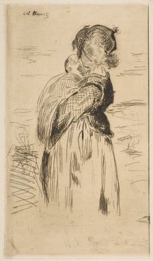 The Little Girl, 1861-62. Creator: Edouard Manet