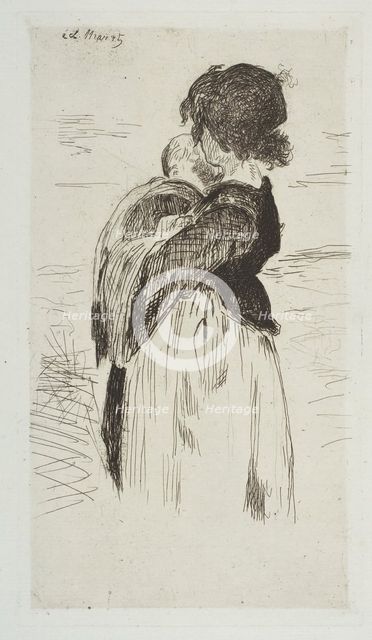The Little Girl, 1861-62. Creator: Edouard Manet.