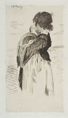 The Little Girl, 1861-62. Creator: Edouard Manet