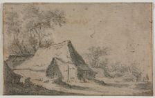The Little Hamlet, second or third quarter 17th century. Creator: Anthonie Waterloo (Dutch, 1609/10-1690)