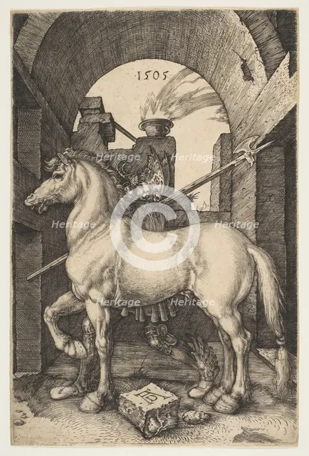 The Little Horse, 1505. Creator: Albrecht Durer.