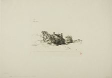 The Little Houses, Kercassier, c. 1875. Creator: Charles Emile Jacque