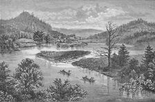 The Little Juniata - Tyrone in the Distance 1883