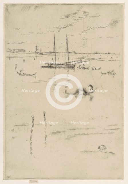 The Little Lagoon, 1879/1880. Creator: James Abbott McNeill Whistler.