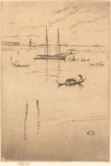 The Little Lagoon, 1879/1880. Creator: James Abbott McNeill Whistler