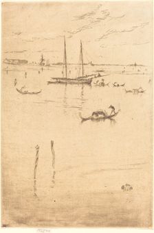 The Little Lagoon, 1879/1880. Creator: James Abbott McNeill Whistler