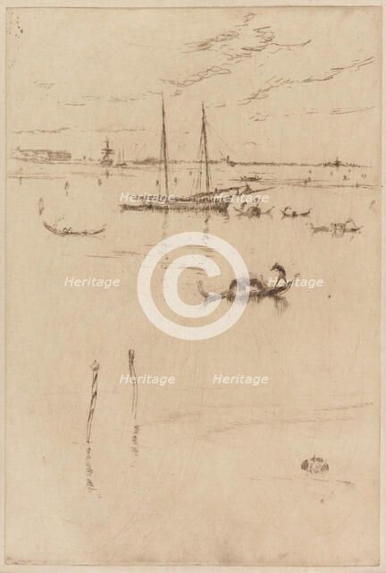 The Little Lagoon, 1879-1880. Creator: James Abbott McNeill Whistler.