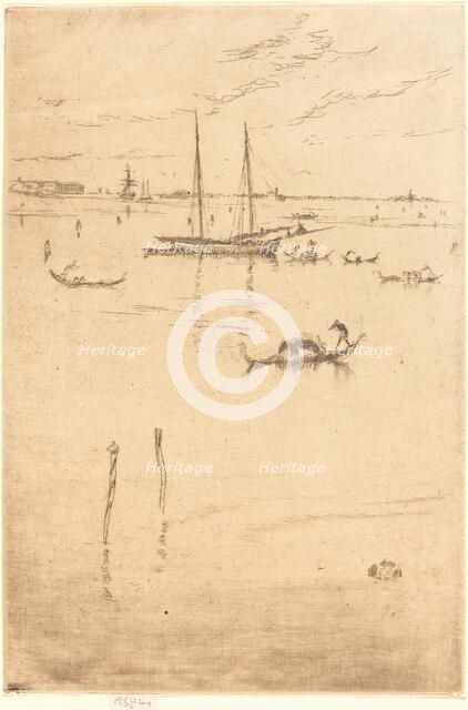 The Little Lagoon, 1879/1880. Creator: James Abbott McNeill Whistler.