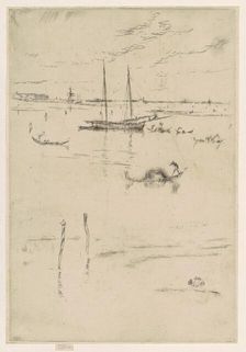 The Little Lagoon, 1879/1880. Creator: James Abbott McNeill Whistler