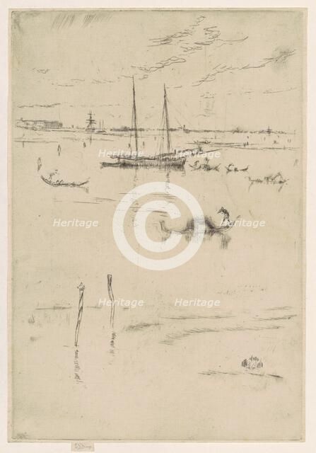 The Little Lagoon, 1879/1880. Creator: James Abbott McNeill Whistler.