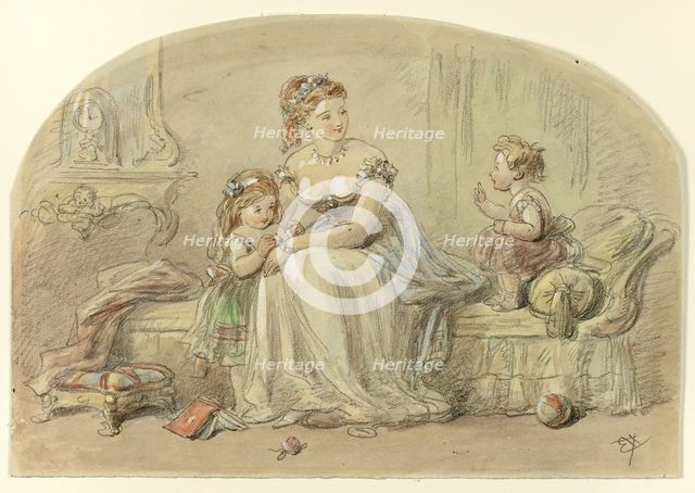 The Little Lecturer, n.d. Creator: Hablot Knight Browne.
