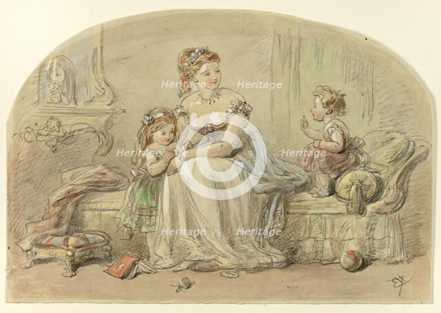 The Little Lecturer, n.d. Creator: Hablot Knight Browne.