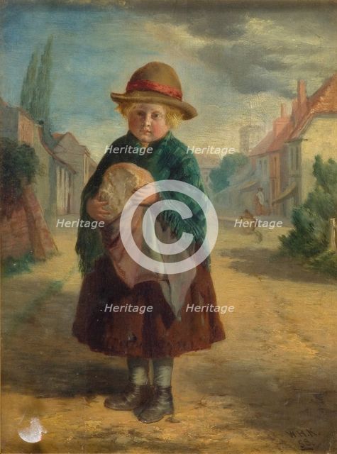 'The little messenger', 1858. Creator: William Henry Knight.