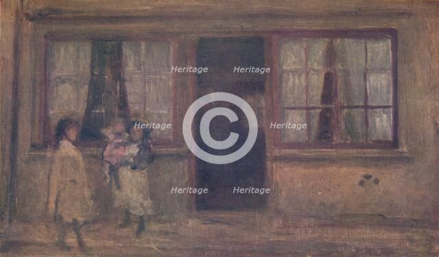 'The Little Nurse', c1881, (1904). Artist: James Abbott McNeill Whistler.