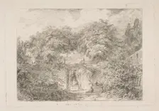 The Little Park, ca. 1763. Creator: Jean-Honore Fragonard