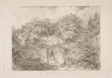 The Little Park, ca. 1763. Creator: Jean-Honore Fragonard