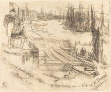 The Little Pool, 1861. Creator: James Abbott McNeill Whistler